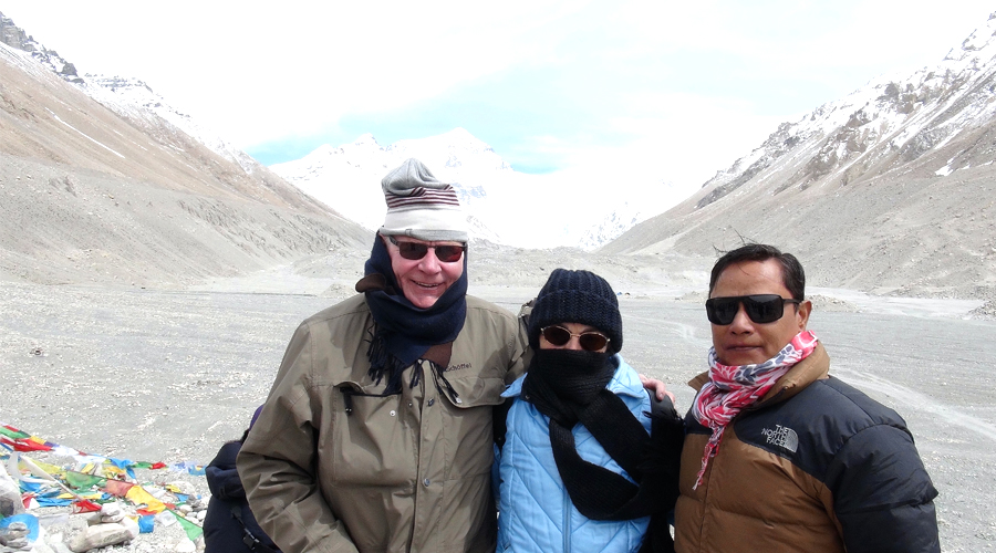 Adventure three base camp Tibet 